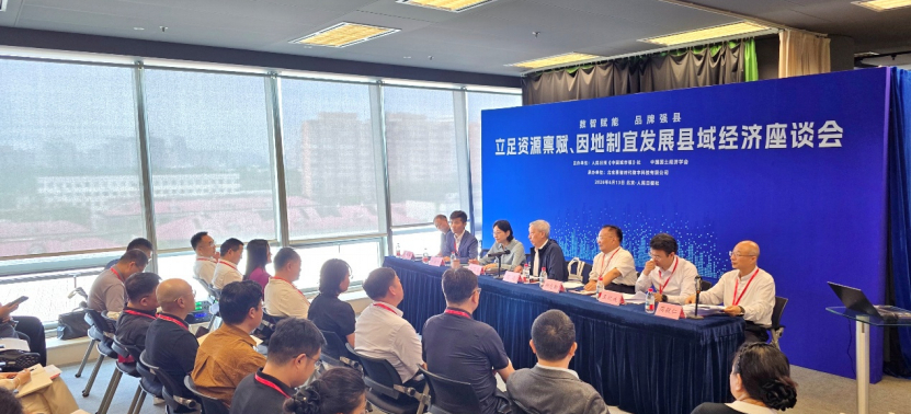 立足资源禀赋、因地制宜发展县域经济座谈会在京召开